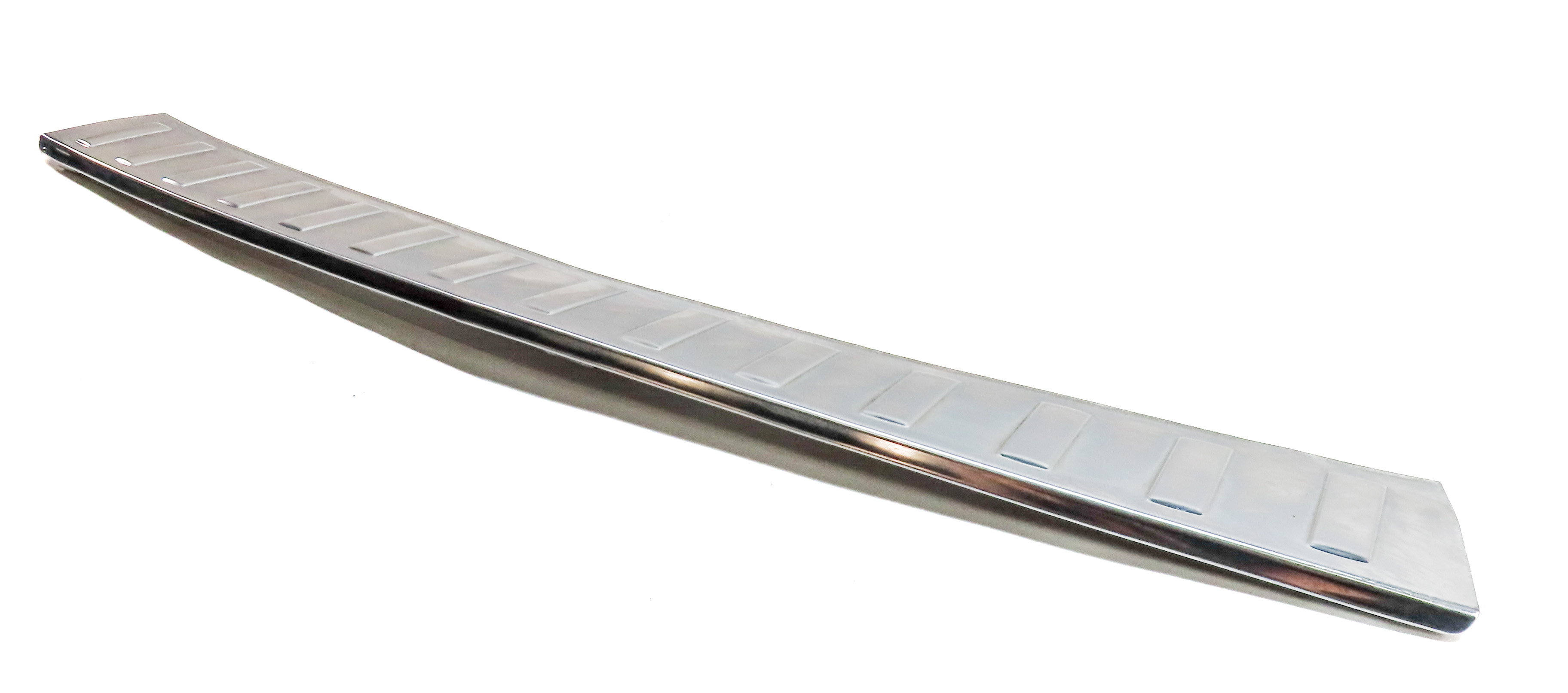 2010 MERCEDES GLK350 (X204) REAR LOWER BUMPER SCUFF TRIM MOULDING PLATE (CHROME) — exact item pictured